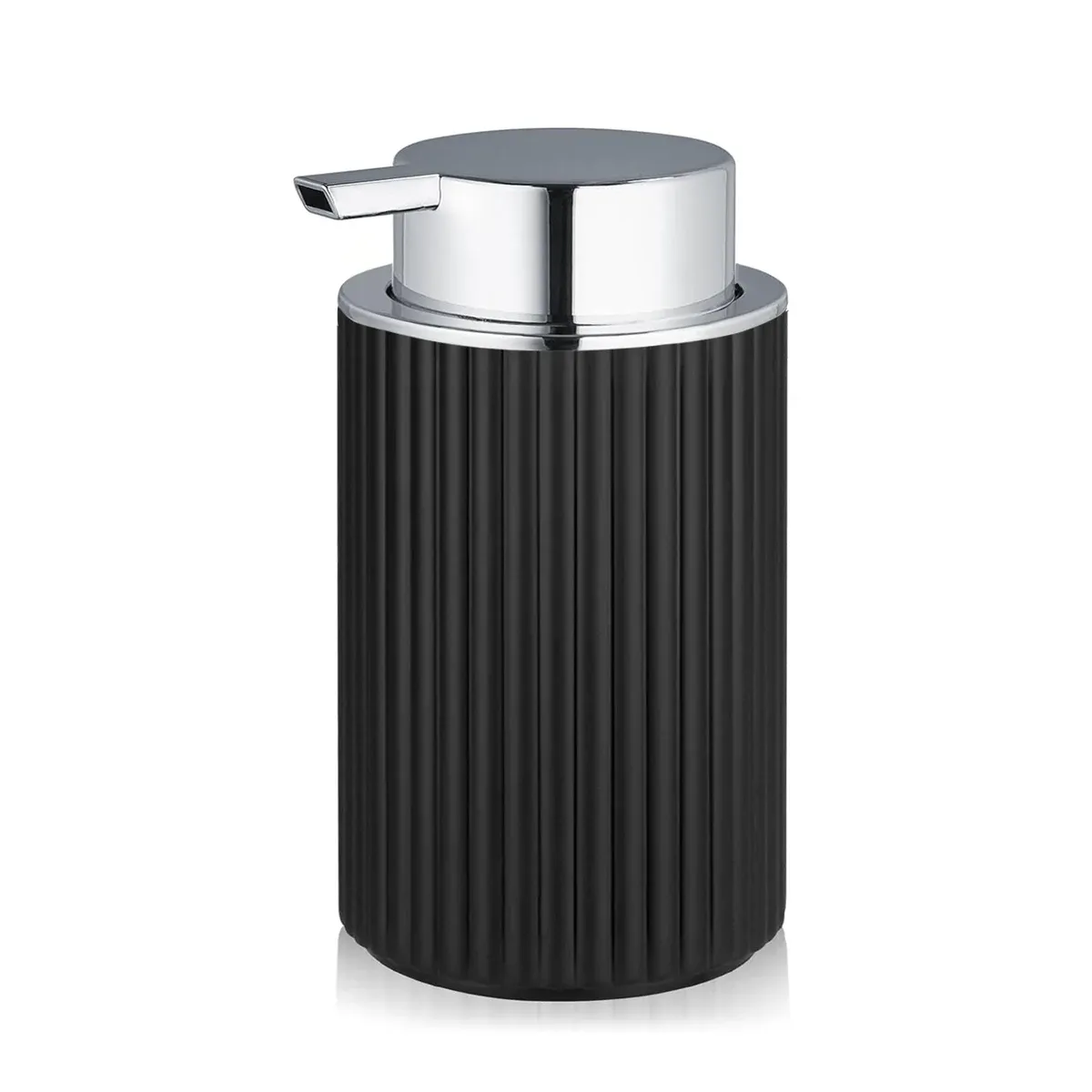 Distributeur de savon moussant noir pour salle de bain et cuisine, flacon à pompe pour savon mains et vaisselle 11