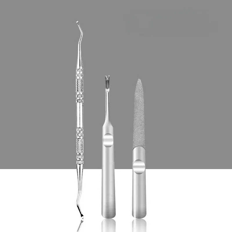 Coupe-ongles incliné anti-éclaboussures pour ongles épais et durs, coupe-ongles portable, outil de manucure 11