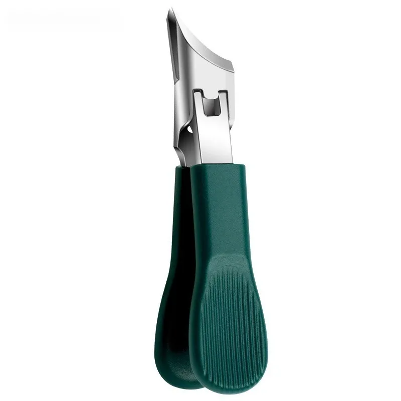 Coupe-ongles incliné anti-éclaboussures pour ongles épais et durs, coupe-ongles portable, outil de manucure 9