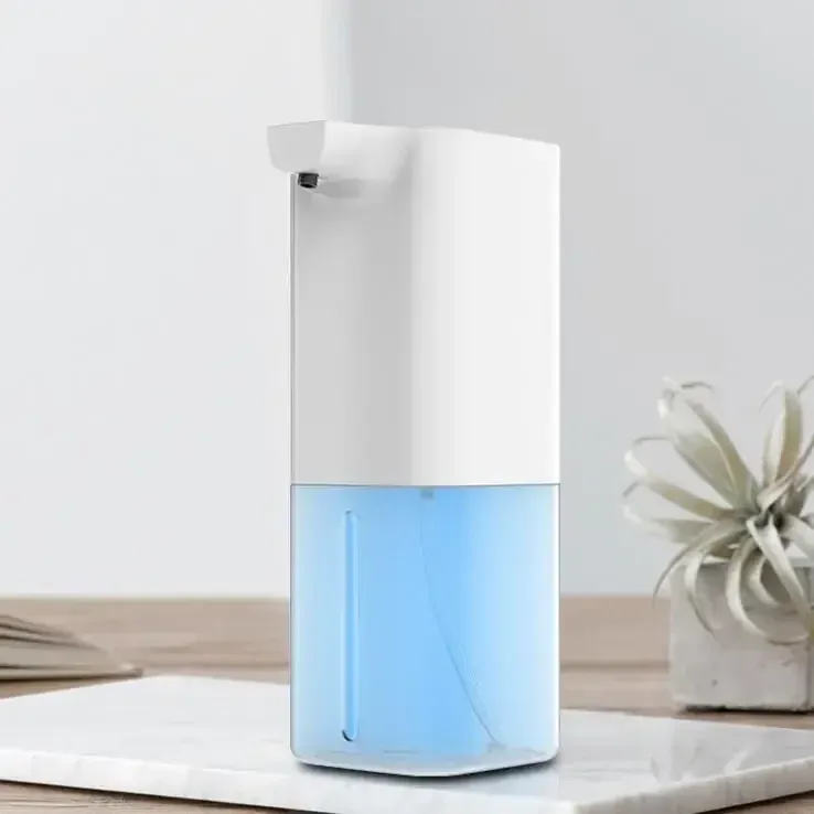 Distributeur de savon moussant intelligent, finitions