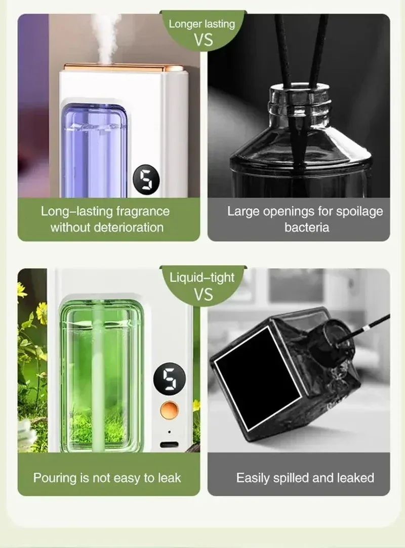 Diffuseur d'huiles essentielles, finition soignée