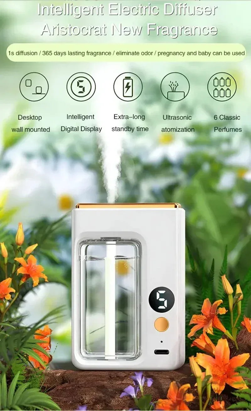 Diffuseur d'huiles essentielles, design épuré