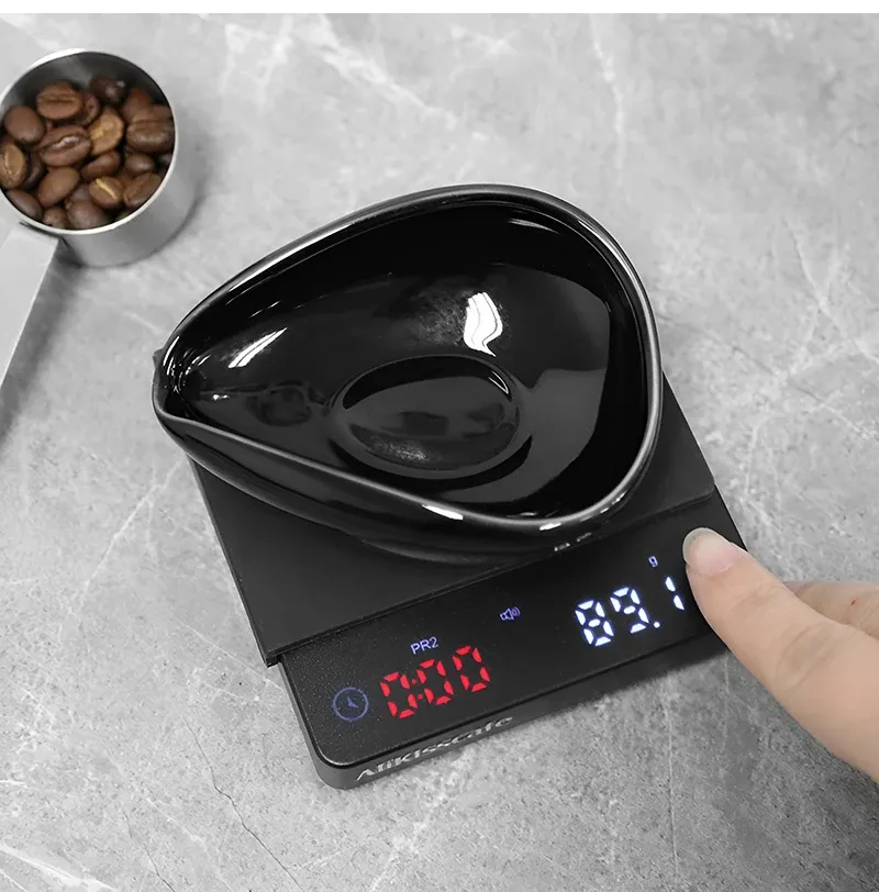 Balance de barista prête à l'emploi