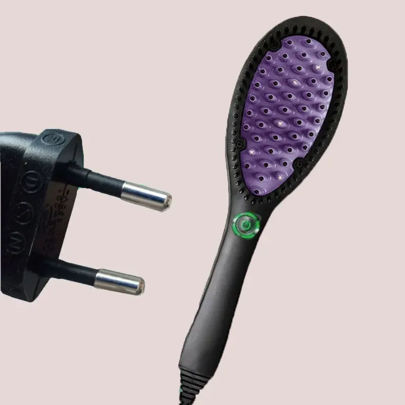 Brosse lissante chauffante en céramique à chauffe rapide 9