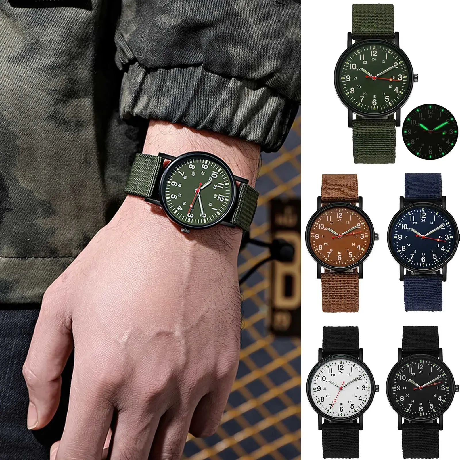 Montre à quartz de luxe pour homme