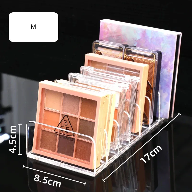 Organisateur de palette de fards à paupières et de cosmétiques avec compartiments pour outils de maquillage 11