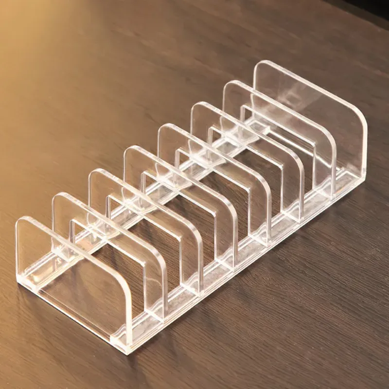 Organisateur de palette de fards à paupières et de cosmétiques avec compartiments pour outils de maquillage 12