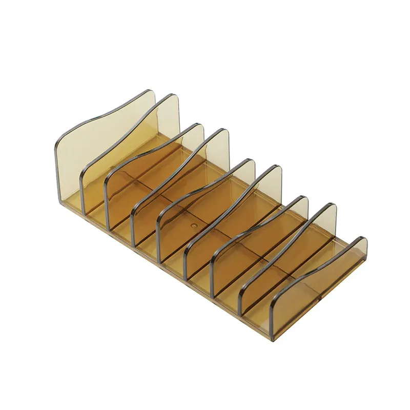 Organisateur de palette de fards à paupières et de cosmétiques avec compartiments pour outils de maquillage 7