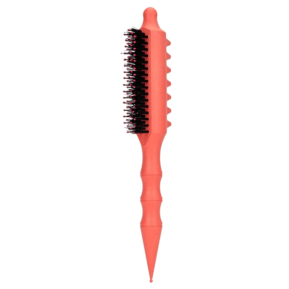 Brosse volumisante en nylon à rouleaux pour boucler les cheveux et donner du volume aux racines, outil de coiffage et de lissage mixte 8