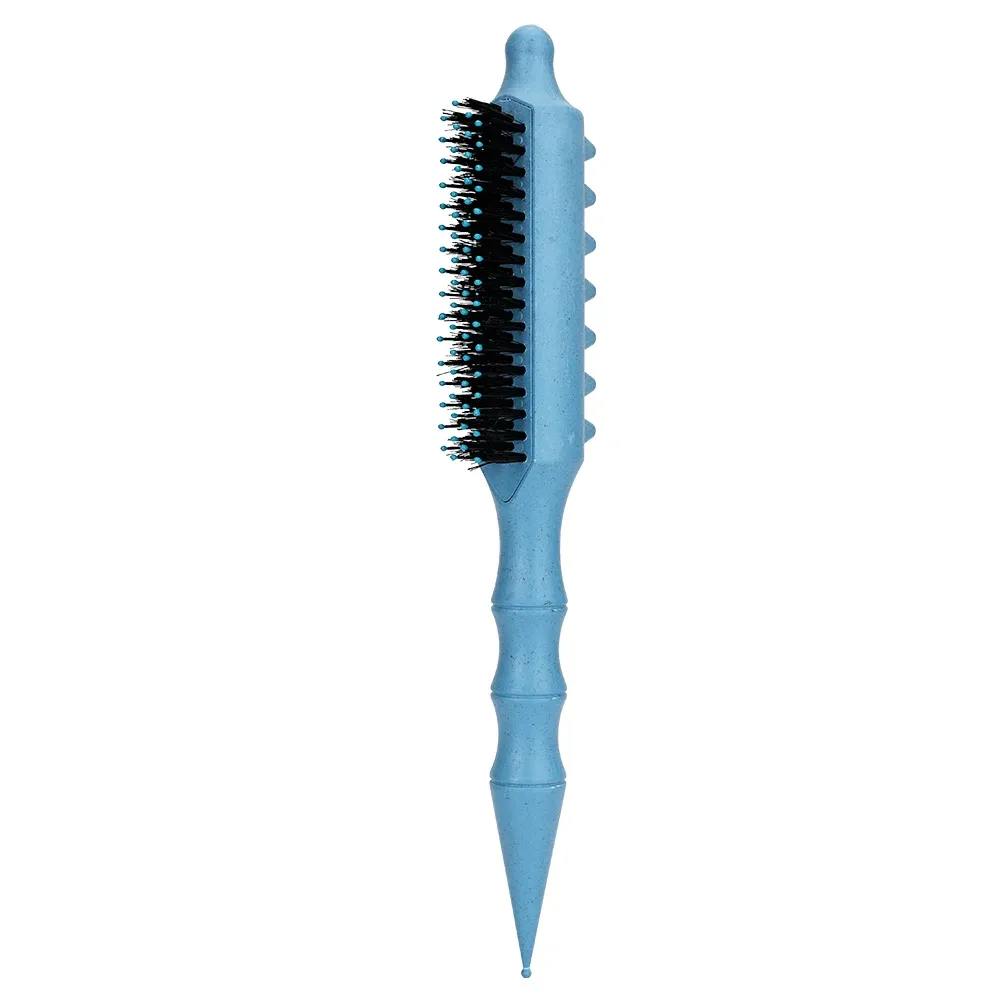 Brosse volumisante en nylon à rouleaux pour boucler les cheveux et donner du volume aux racines, outil de coiffage et de lissage mixte 9