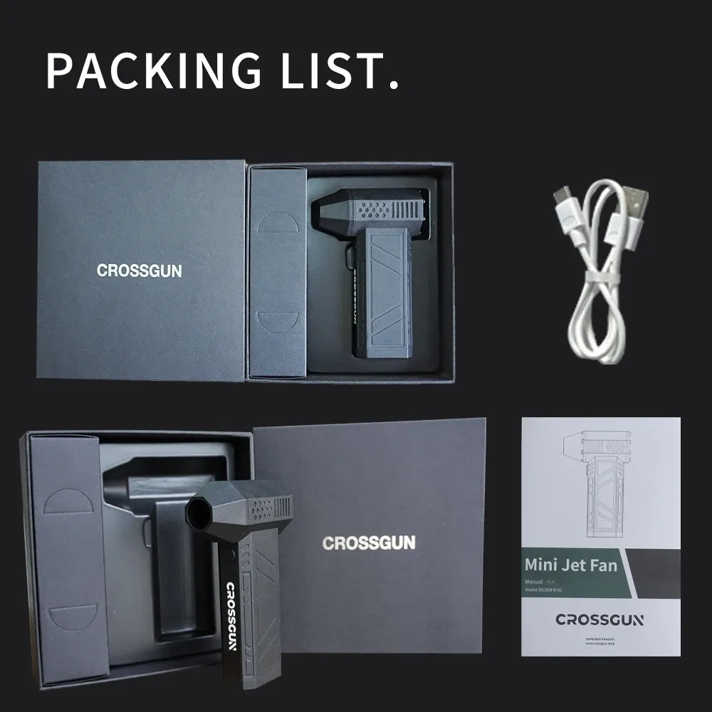 CROSSGUN Jet Turbo, présentation du coffret