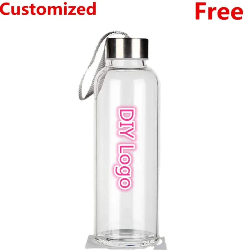 Gourde de sport portable de 550 ml, gobelet à boisson en plastique sécurisé pour l'extérieur, personnalisable pour hommes, cadeau personnalisé offert 7