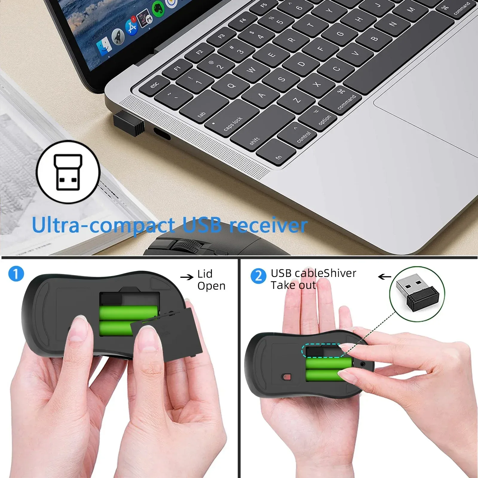 Récepteur USB ultra-compact