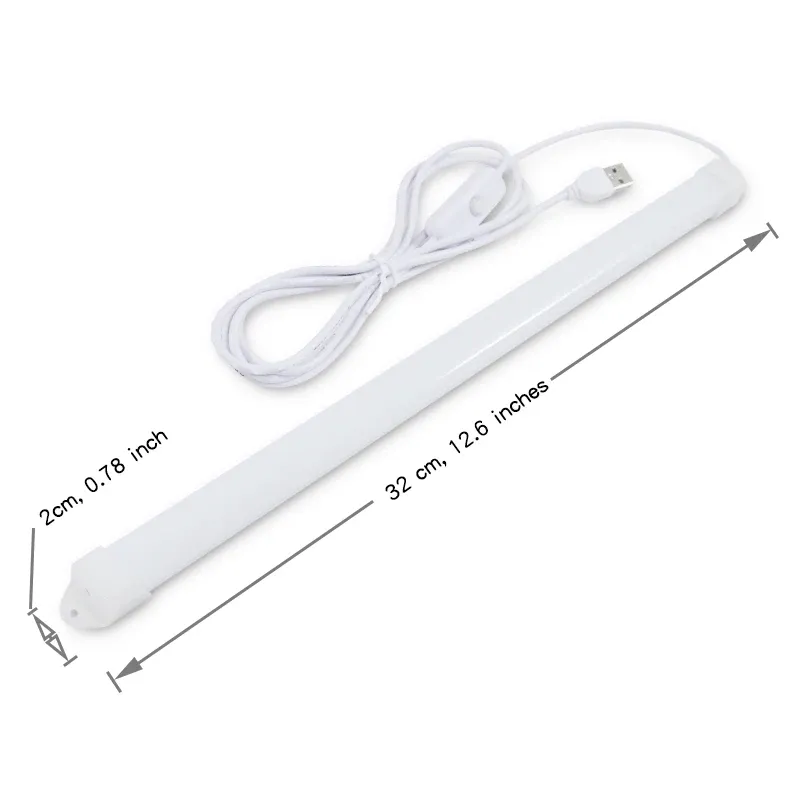 Lampe de bureau LED magnétique rechargeable par USB, protection des yeux