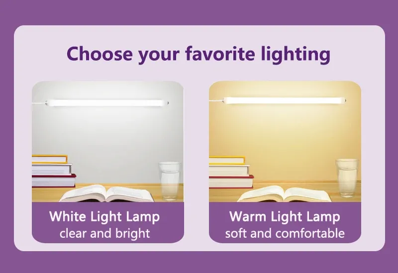 Lampe de lecture installée sur un bureau d'étude