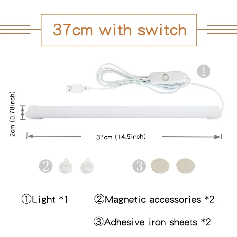 Lampe de bureau LED magnétique rechargeable par USB, protection des yeux 9
