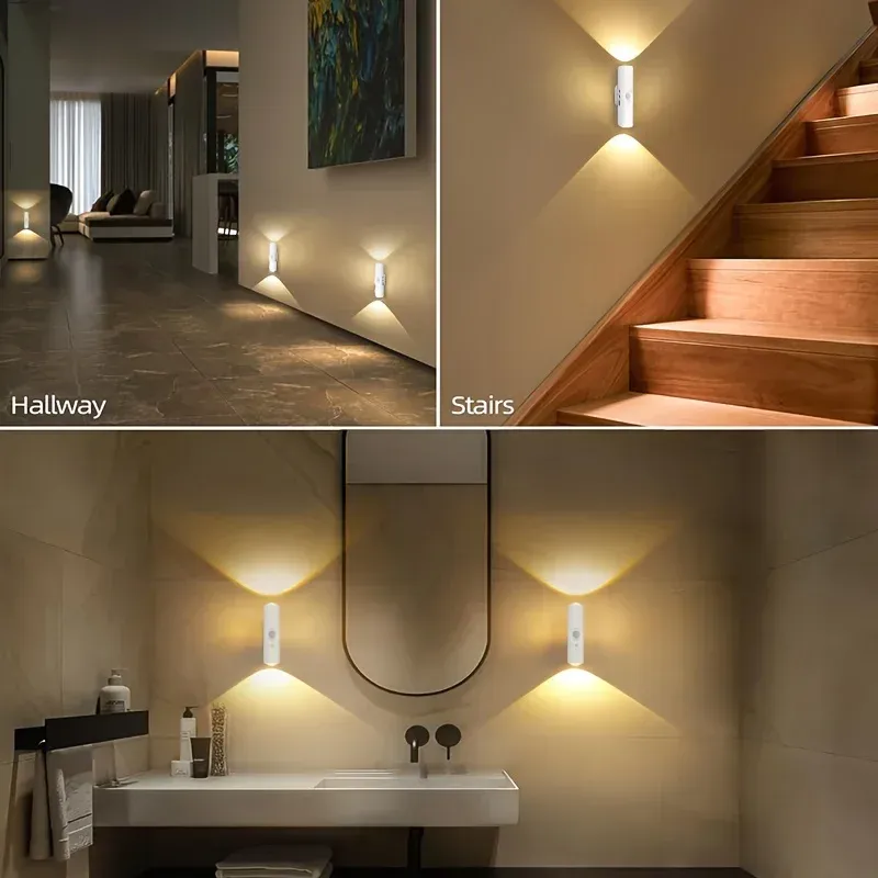 Lampe LED en situation dans un intérieur