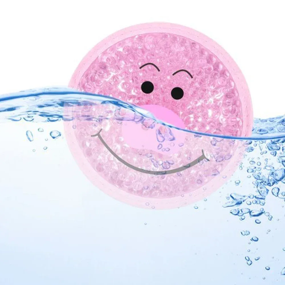 Poche de glace en gel réutilisable au motif dessin animé, compresse chaude et froide apaisante 5