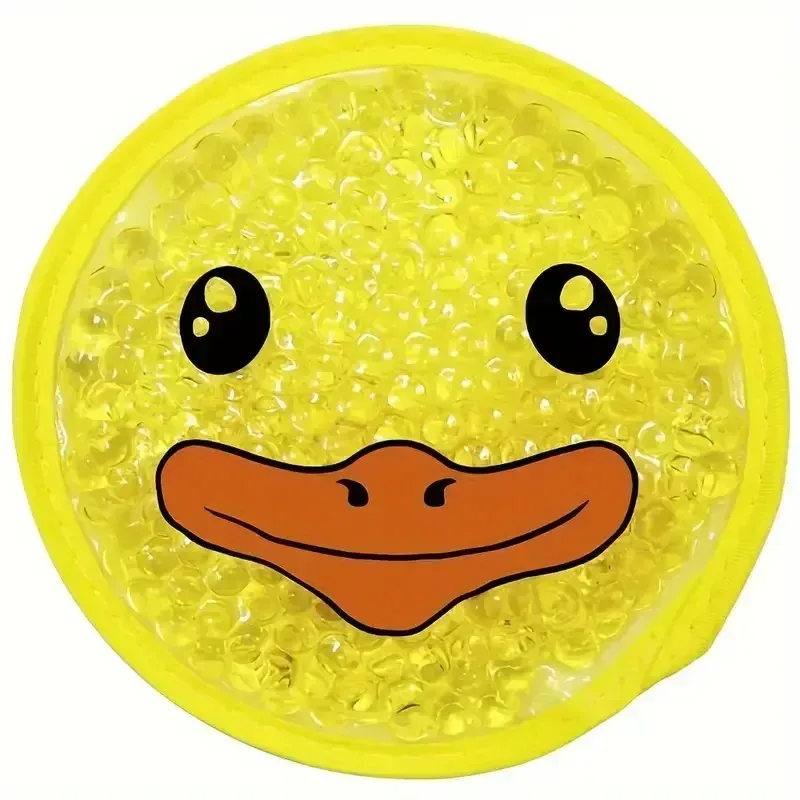 Poche de glace en gel réutilisable au motif dessin animé, compresse chaude et froide apaisante 9