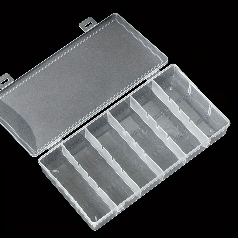 Détail des compartiments de rangement