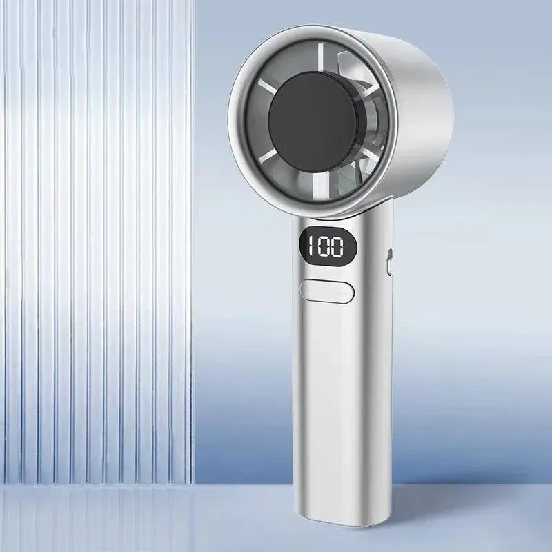 Ventilateur portatif sans pales à 120 vitesses, rechargeable par USB 8