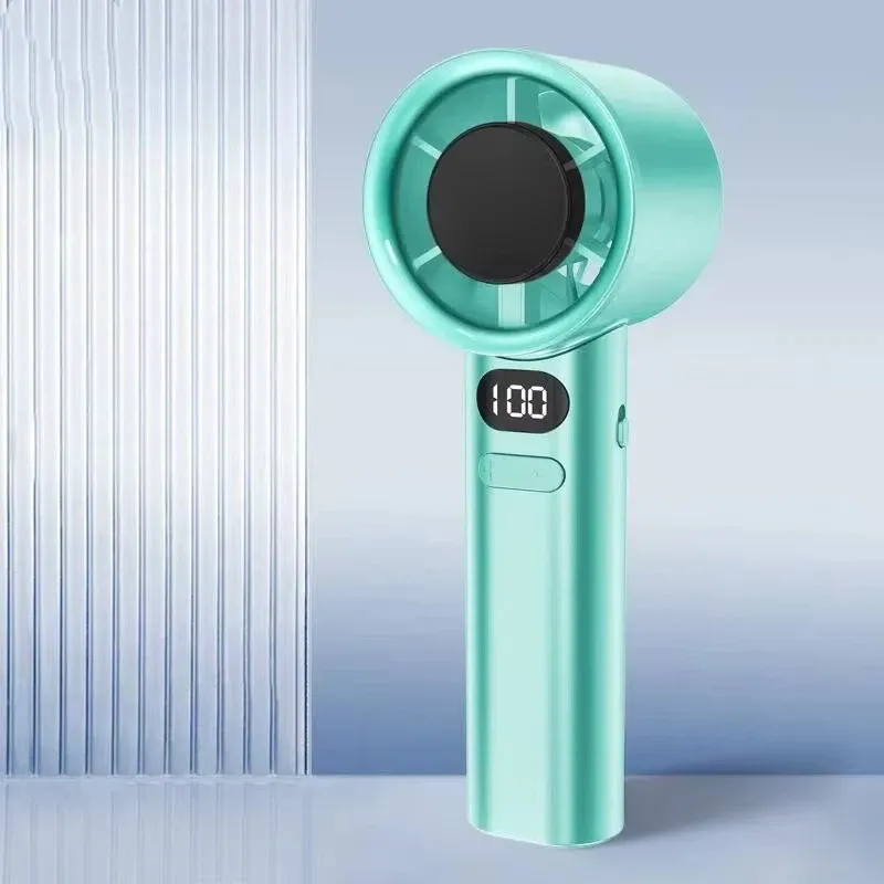 Ventilateur portatif sans pales à 120 vitesses, rechargeable par USB 9