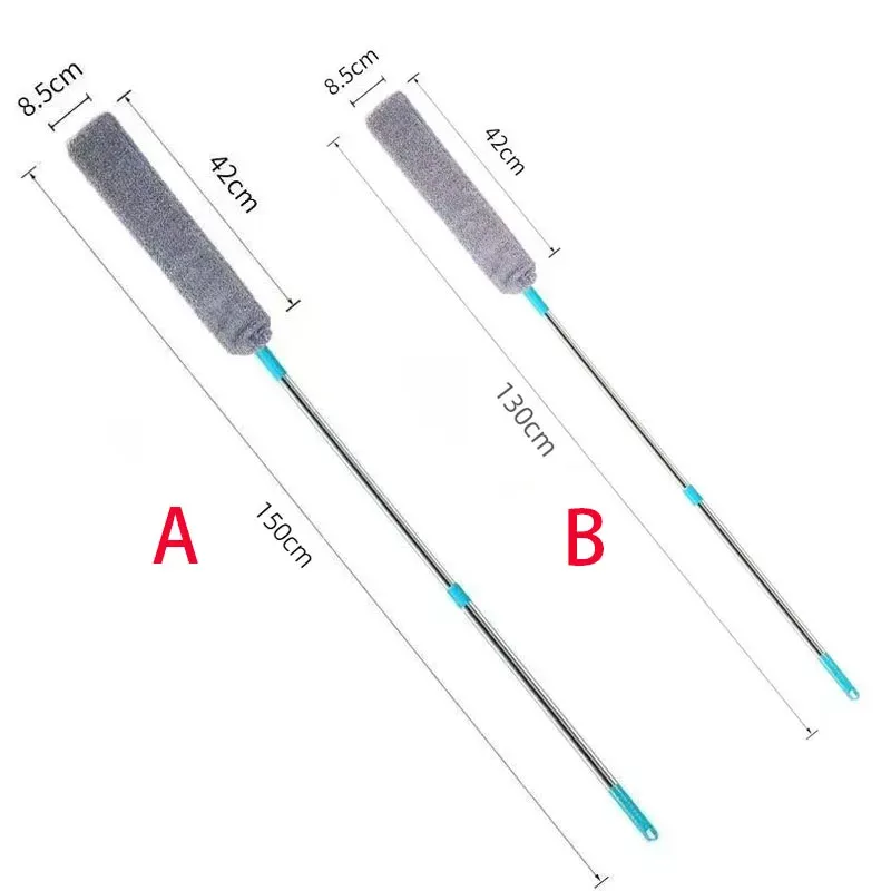 Brosse plumeau en microfibre à long manche pour livres, canapé et chevet 6