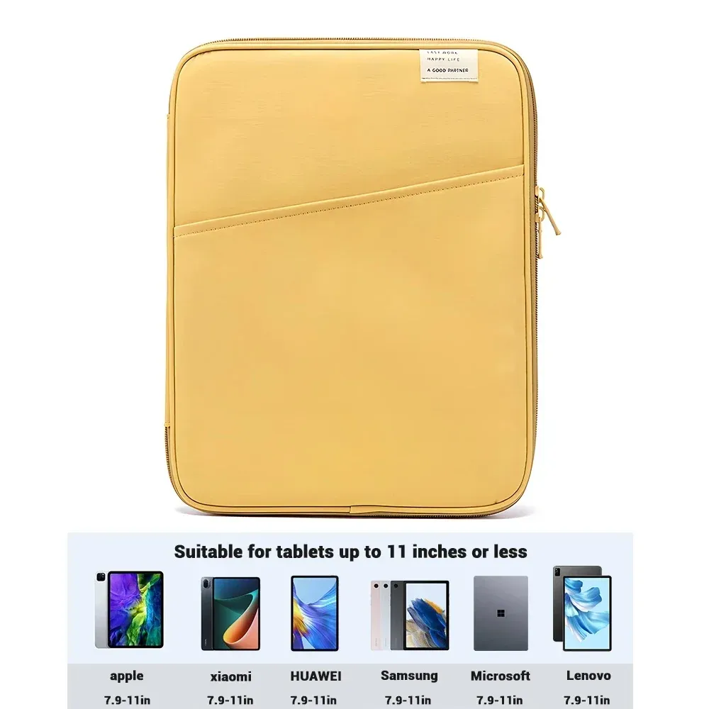 Pochette antichoc pour tablette et ordinateur portable, compatible iPad Pro 11, Air 6, 4, 5, 12,9, 10,5, 9,7, MacBook Air 13,3, 13,6, Pro 14, Xiaomi, Huawei, Samsung 8