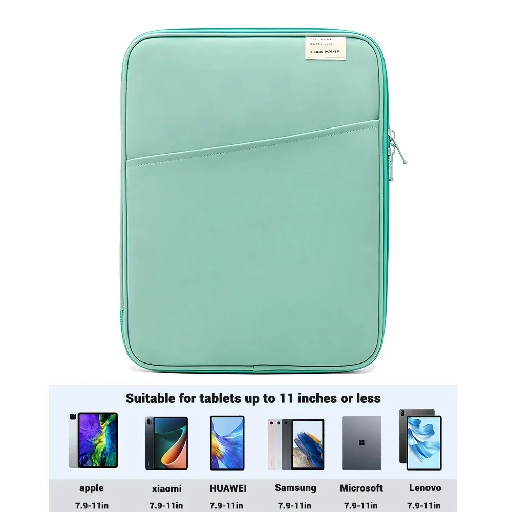 Pochette antichoc pour tablette et ordinateur portable, compatible iPad Pro 11, Air 6, 4, 5, 12,9, 10,5, 9,7, MacBook Air 13,3, 13,6, Pro 14, Xiaomi, Huawei, Samsung 7