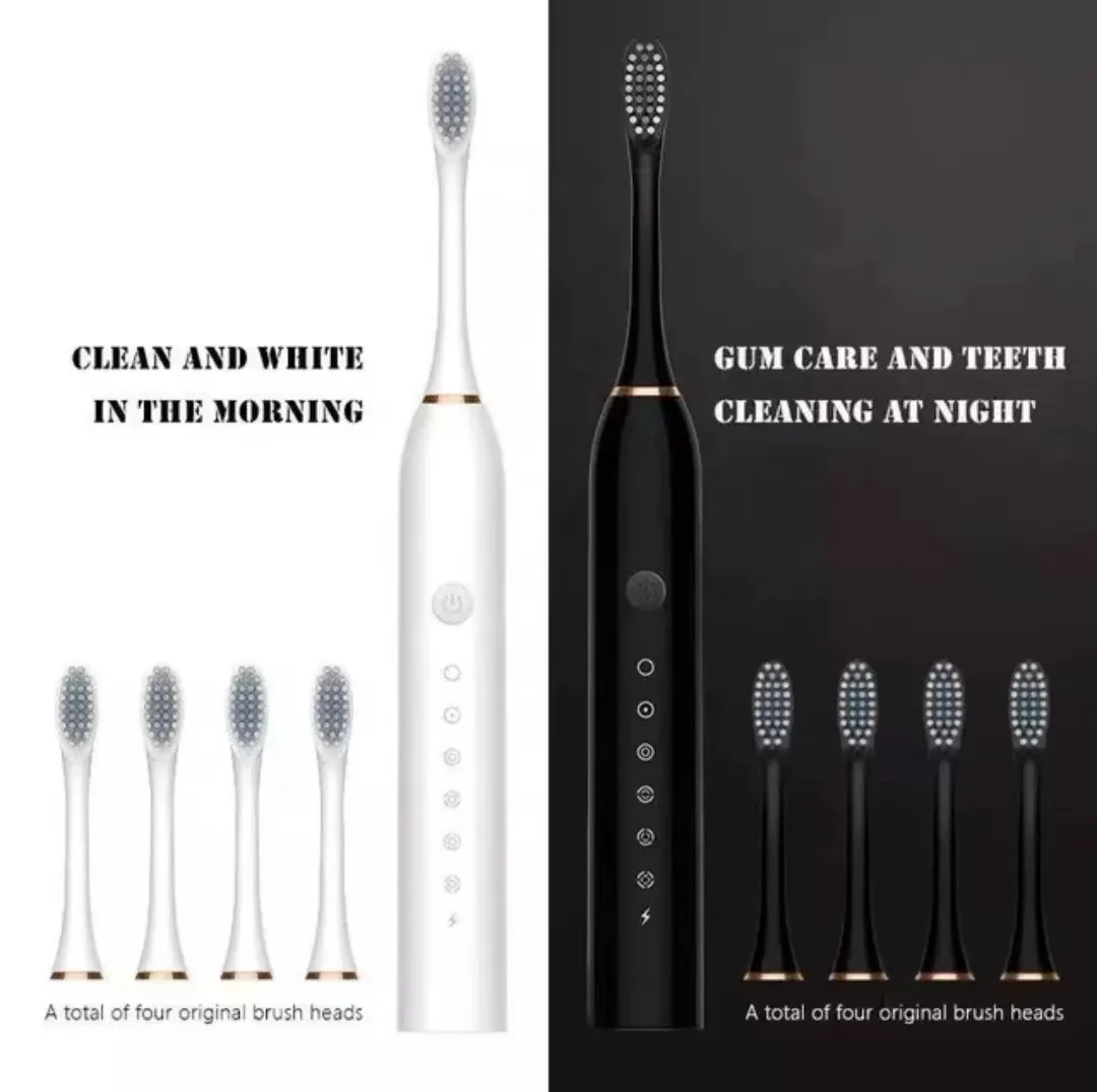 Tête de brosse et zones de nettoyage