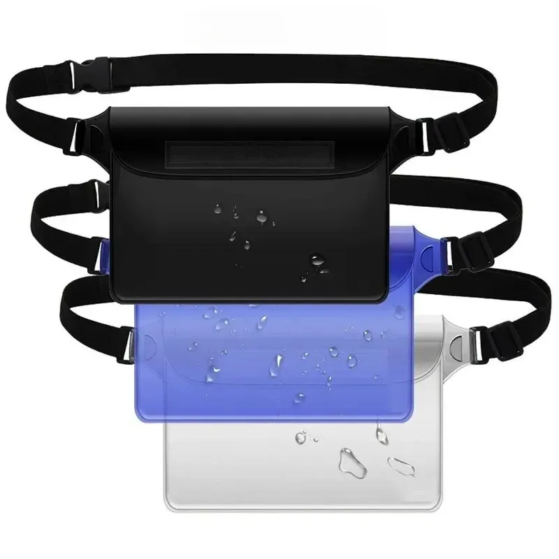 Pochette étanche flottante pour activités aquatiques – Sac sec multi-sports avec compartiment téléphone 5