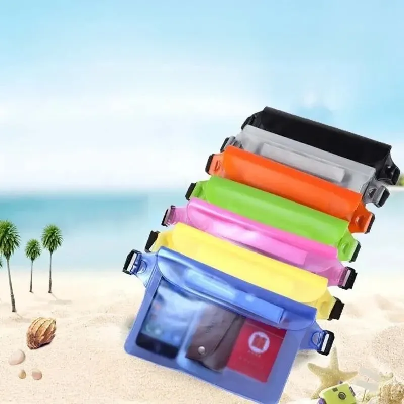 Pochette étanche flottante pour activités aquatiques – Sac sec multi-sports avec compartiment téléphone 6