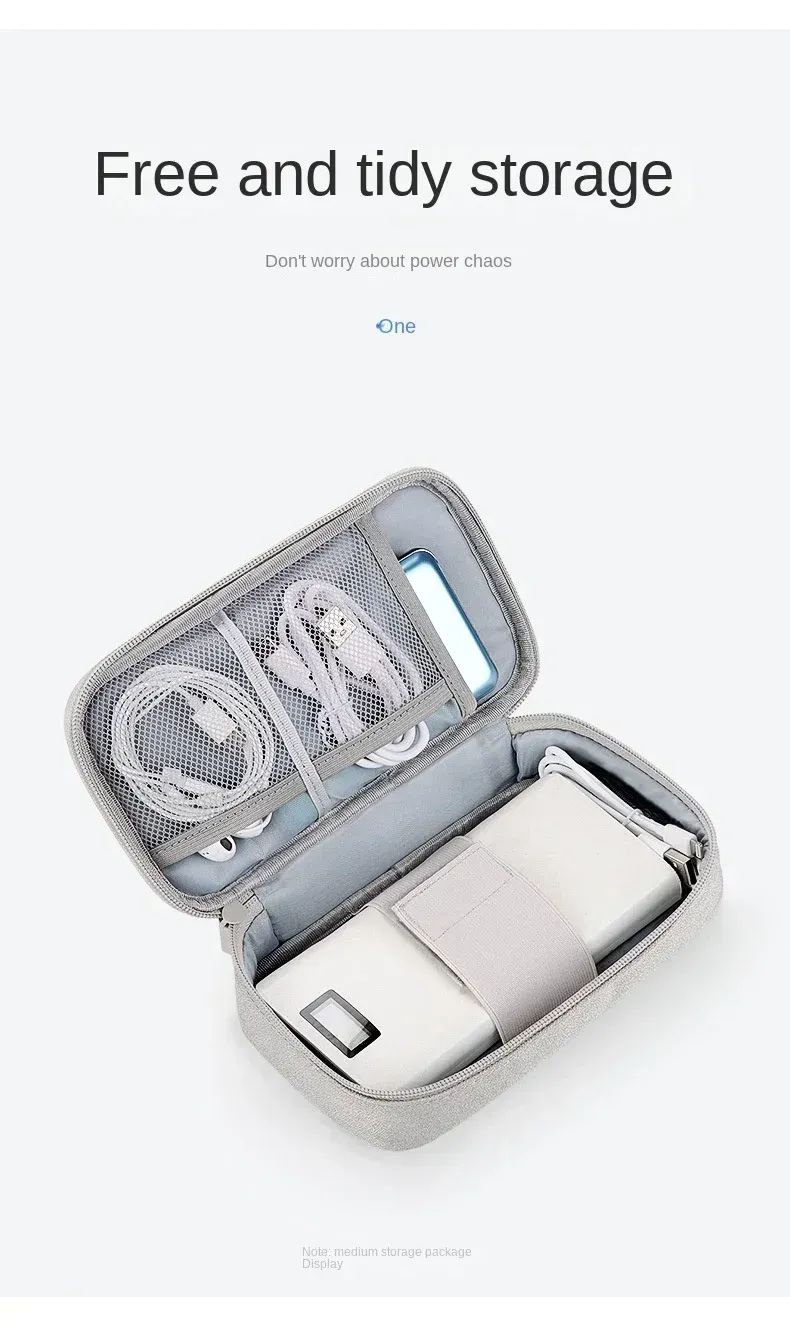 Étui de voyage pour accessoires technologiques