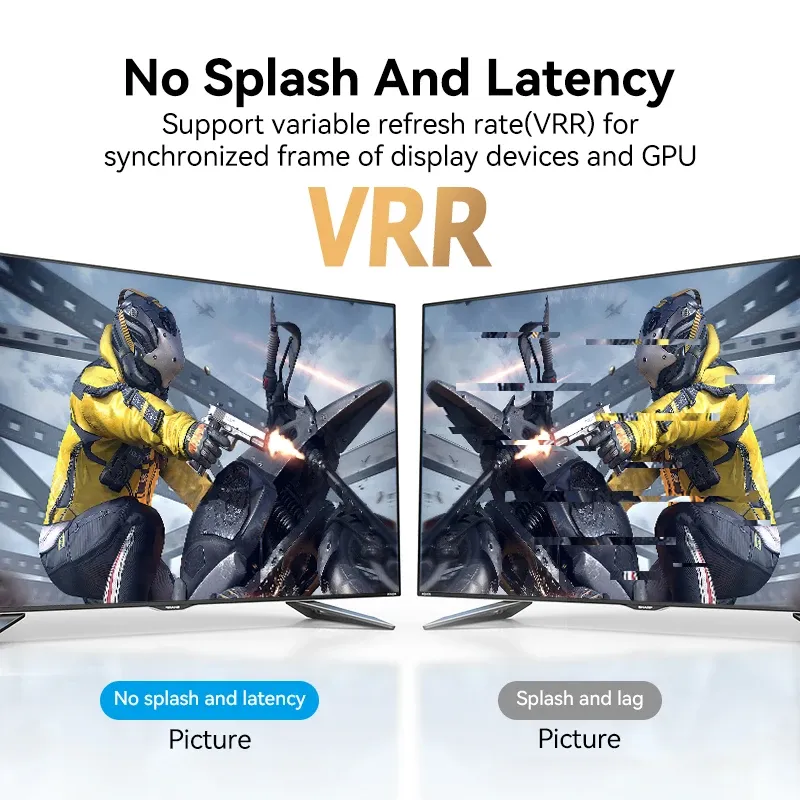 Câble HDMI 2.1 Vention compatible 8K/60Hz et 4K/120Hz pour Xiaomi Mi Box, PS5, Dolby Vision, 48 Gbps 5
