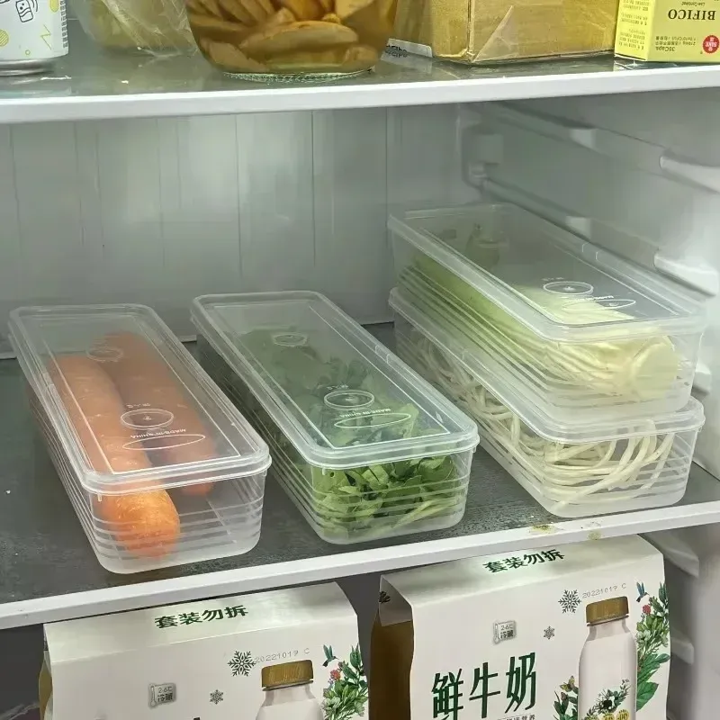 Rangement de légumes dans le réfrigérateur