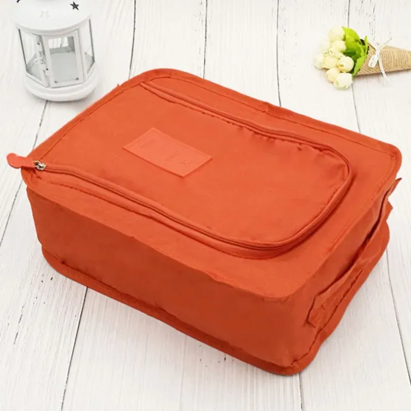 Détail du sac de rangement de voyage