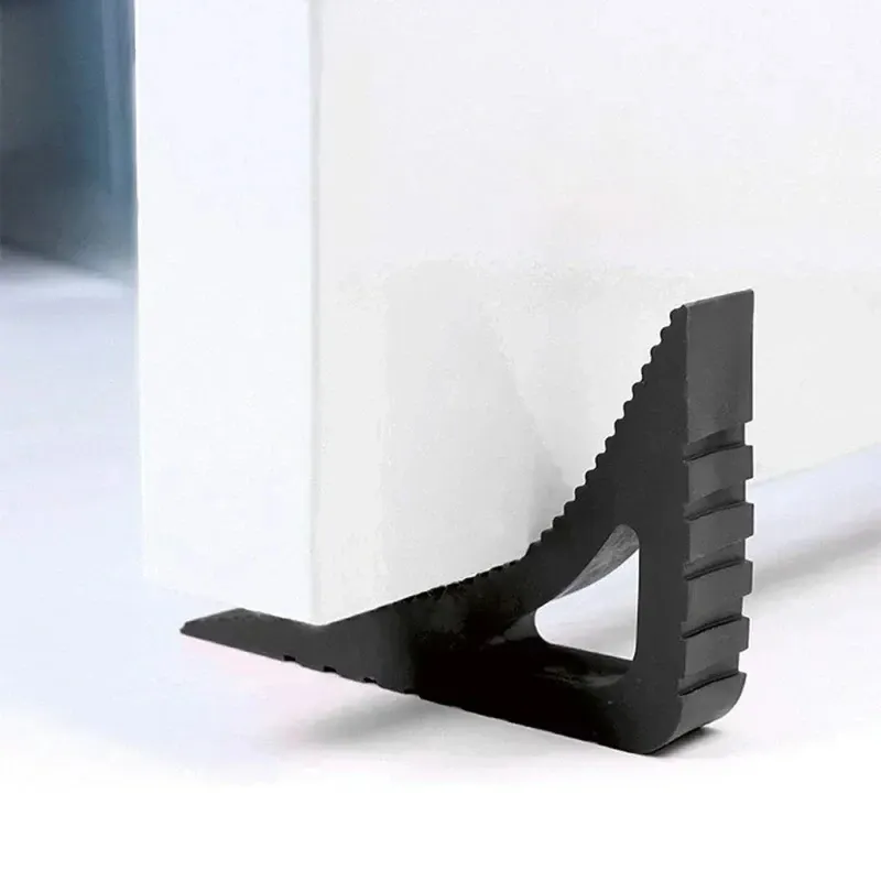 Butoir de porte en caoutchouc réutilisable pour sol, limiteur de fenêtre anti-collision pour maison et bureau