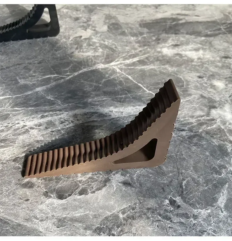 Butoir de porte en caoutchouc réutilisable pour sol, limiteur de fenêtre anti-collision pour maison et bureau 10