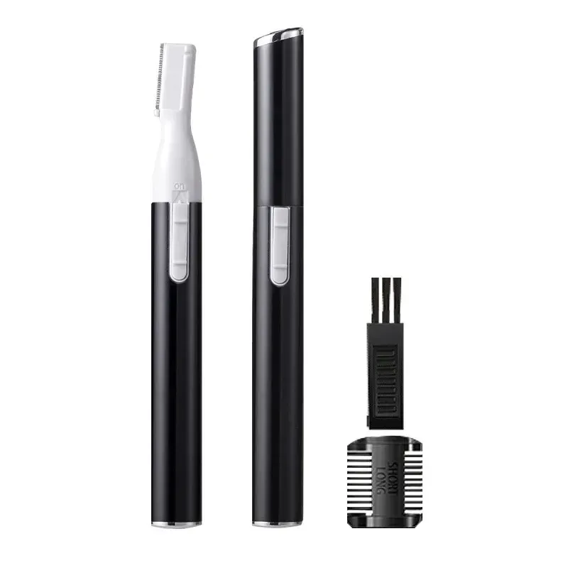 Rasoir électrique pour sourcils, portable, à double tête de coupe et lavable, outil de mise en forme et de rasage des sourcils 7