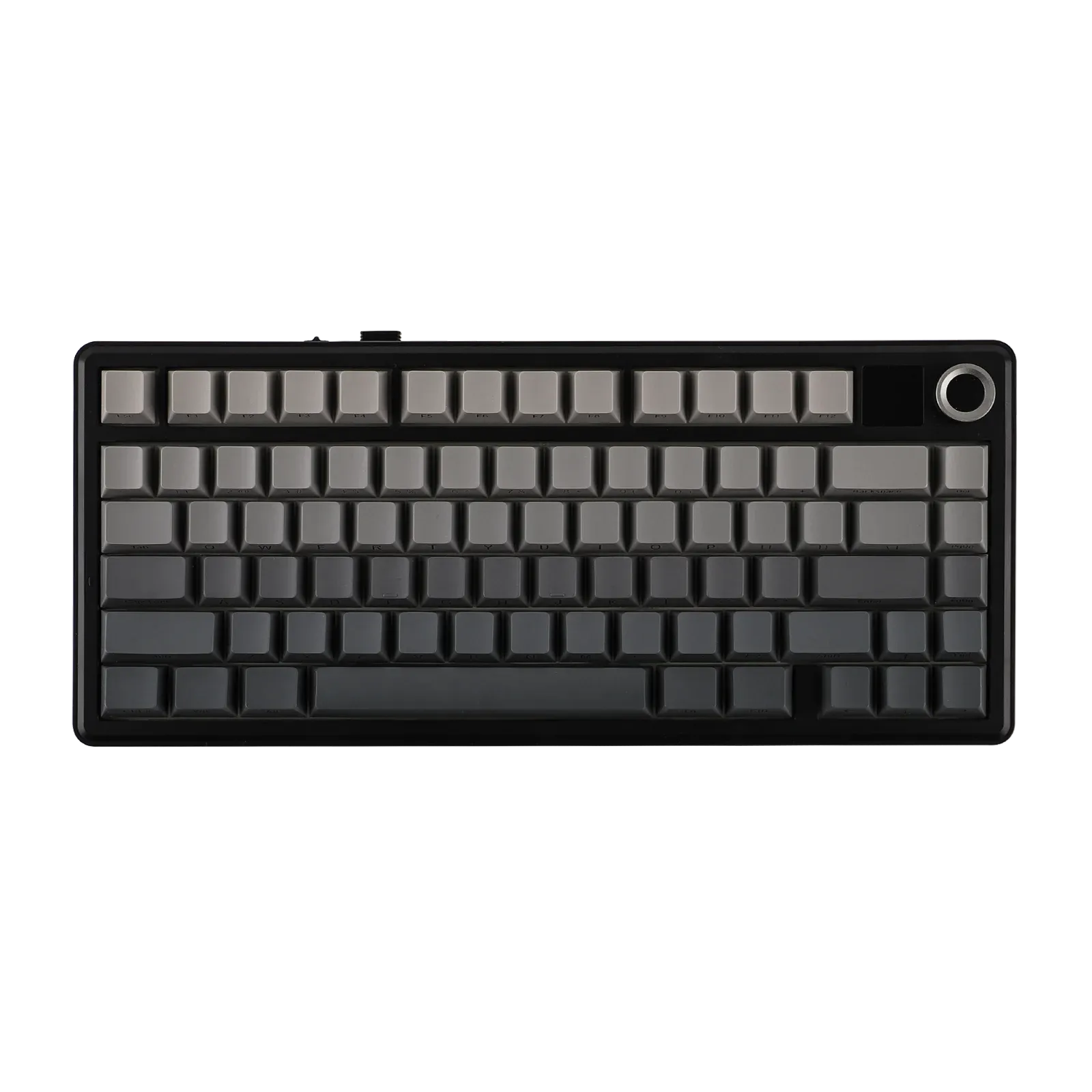 Clavier mécanique sans fil EPOMAKER X AULA F75 MAX, format compact 75 %, disposition ANSI, connectivité filaire/Bluetooth/2,4 GHz, écran TFT et bouton 8