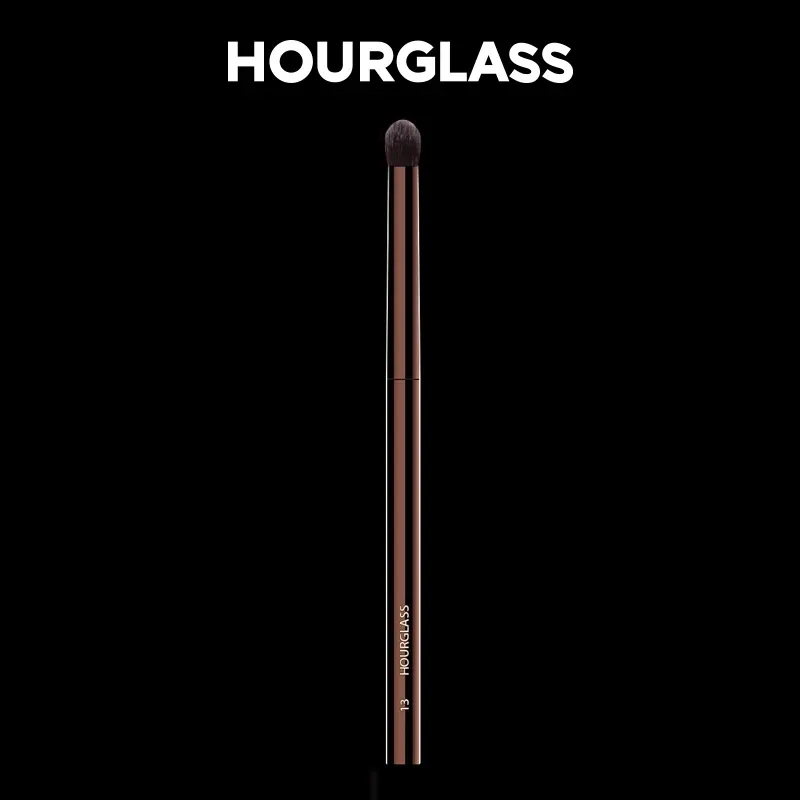 Pinceau de maquillage sablier à estomper, précision n°13, fibres douces et respectueuses de la peau, design tendance, pour un seul œil 3