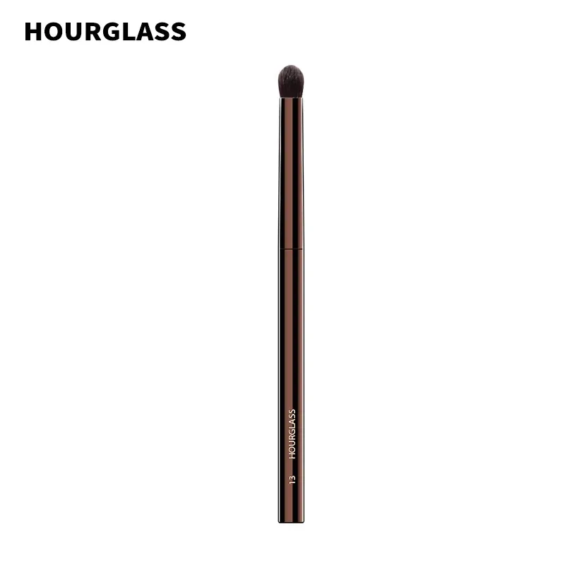 Pinceau de maquillage sablier à estomper, précision n°13, fibres douces et respectueuses de la peau, design tendance, pour un seul œil 6