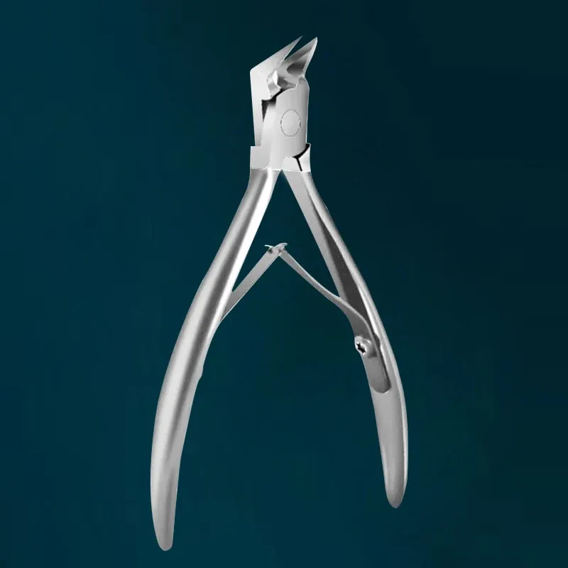 Coupe-ongles en acier inoxydable, lame droite pour ongles incarnés et épais, pointe fine et précise, outils de manucure 7