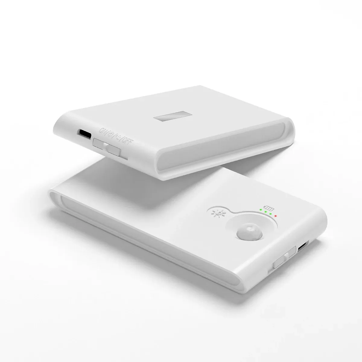Veilleuse LED à détecteur de mouvement, lumière d'ambiance rechargeable à intensité variable avec fixation magnétique, idéale pour armoire, salon, couloir et escalier 6