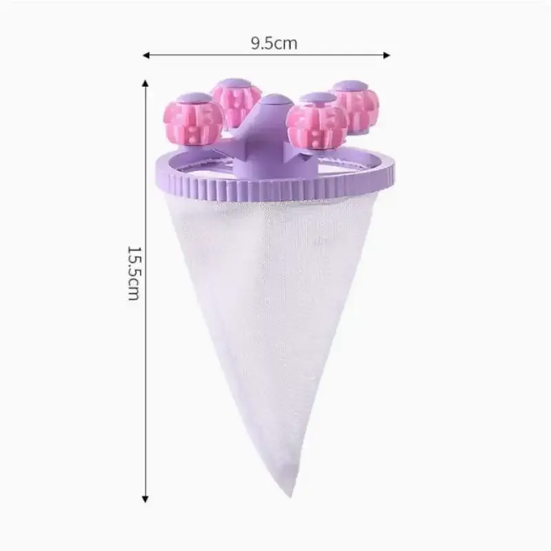 Sac filtrant réutilisable pour machine à laver, attrape-peluches et poils d'animaux 11