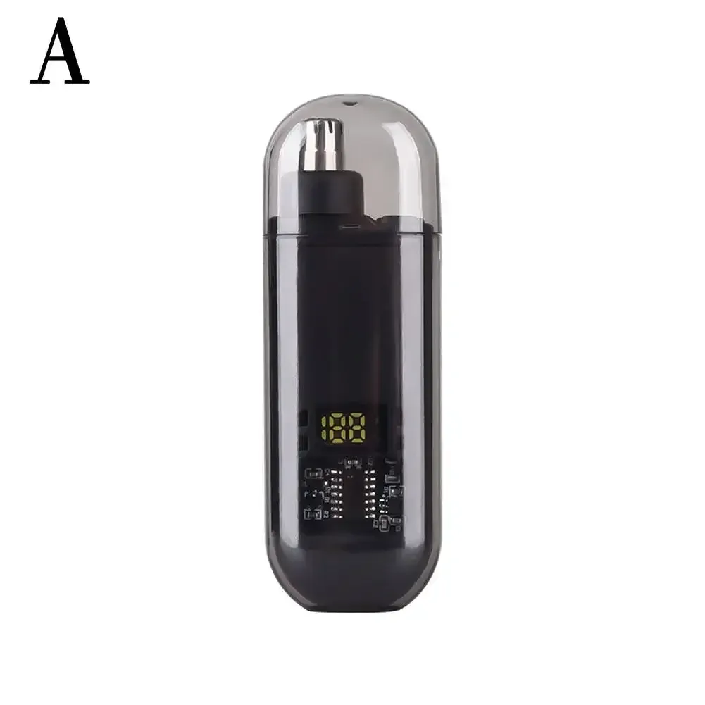 Tondeuse électrique portable pour le nez et les oreilles pour homme, rechargeable par USB, indolore 10