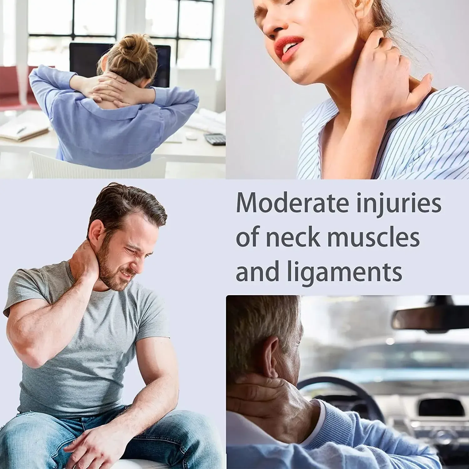 Correcteur de posture cervical, mise en situation