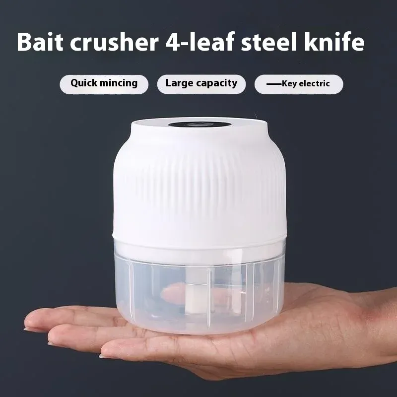 Broyeur électrique à ail rechargeable USB, hachoir portable pour légumes et viande 5