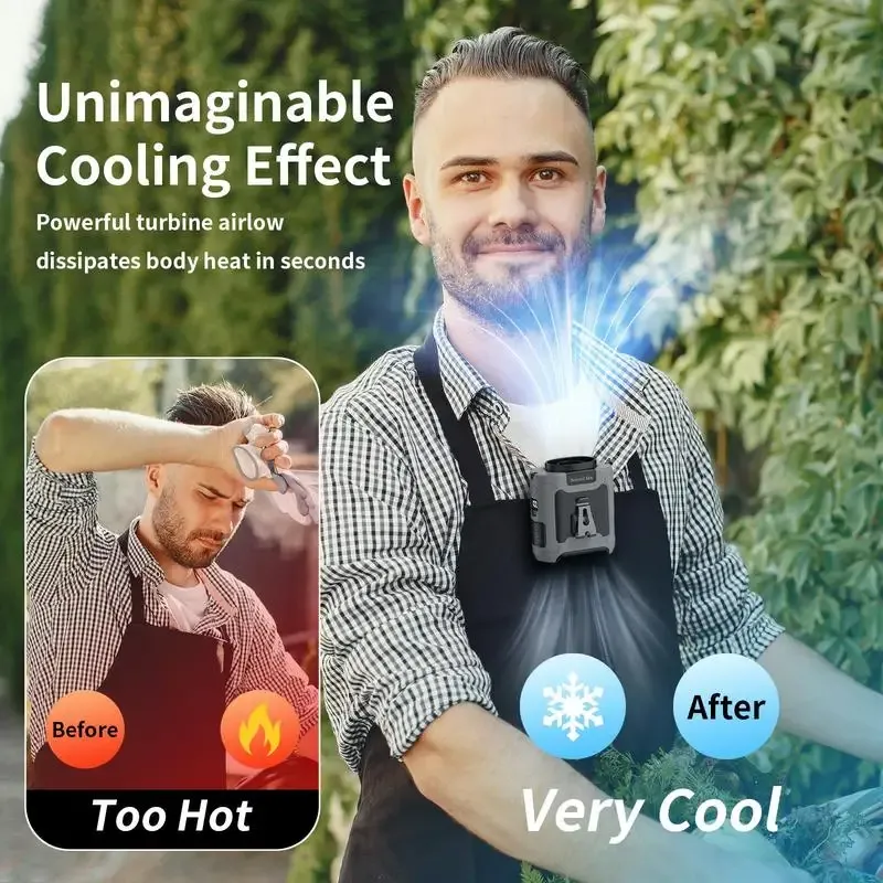 Ventilateur Socool, effet de refroidissement