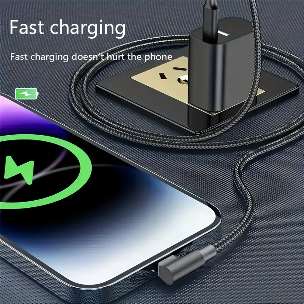 Câble tressé USB-C, finition premium